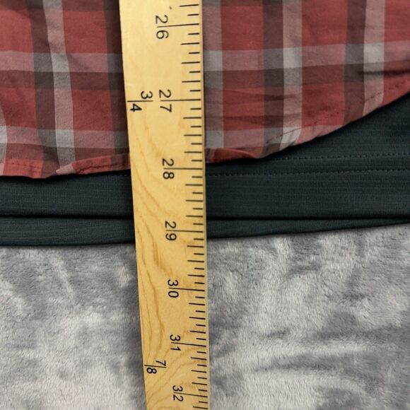 VERTX Shirt Mens Sz M Red Plaid Guardian Tactical Snap Buttons Conceal & Carry - Picture 10 of 10